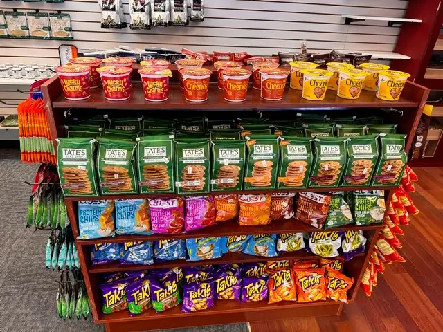 Image of snack display